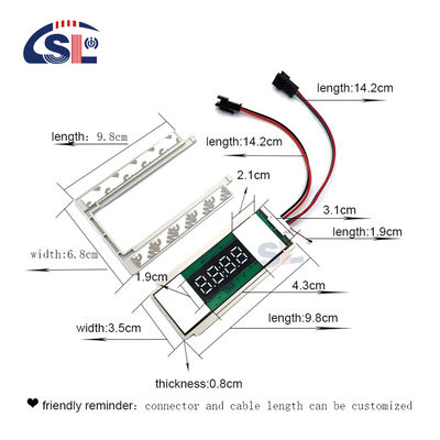 LED ON/OFF/Dimmer機能 12V 5A 60W トッチセンサー スイッチ バスルームミラー