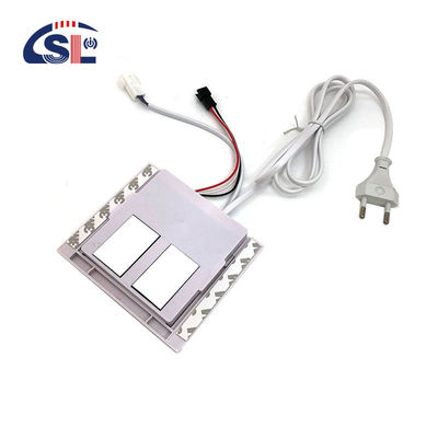 暗示レベル はい DC 12V 2A 24W スマート LED ミラー用のダブルボタンのタッチセンサースイッチ