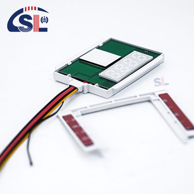 DC12V SL スプリット シングル ボタン シングル カラー タッチ センサー スイッチ ラダール 時間 温度 画面 ブラケット スマート ミラー 12W 24W 電圧