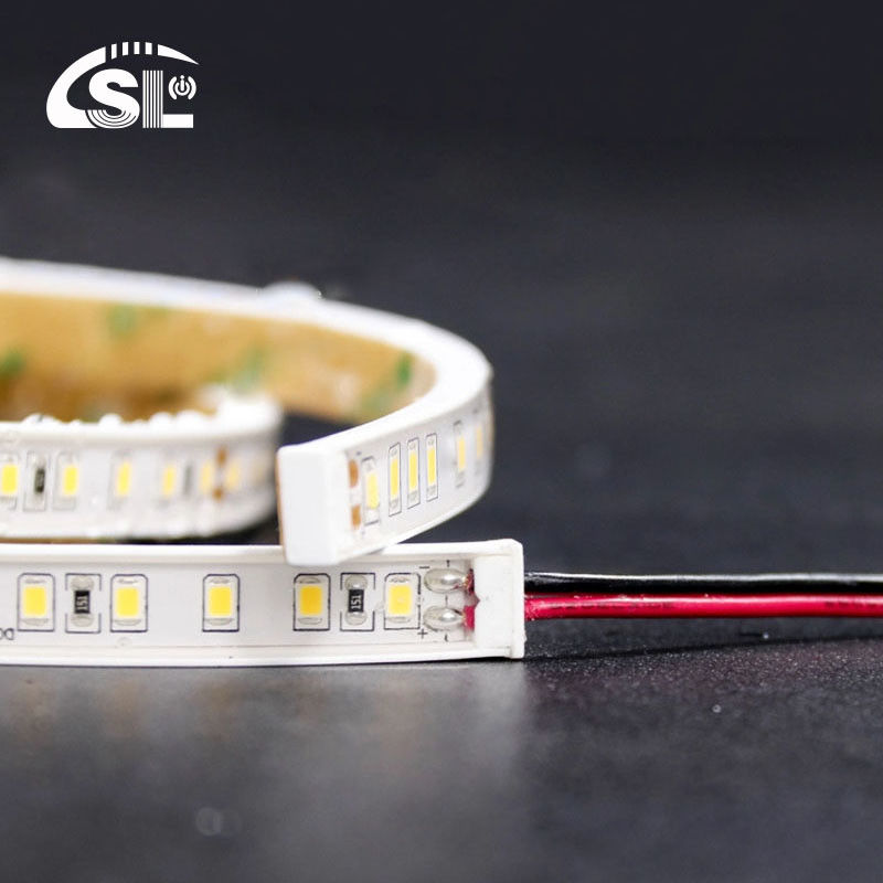 8mm PCB 幅 110v220v 10mm 180leds 3000K IP67 防水型切断板 SMD2835 ホテル用 LED ストライプライト