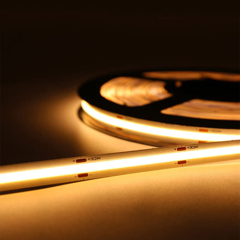 高明るさ 480leds 8mm10mm 12V24V COB LEDストライプライト