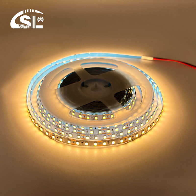 115lm/w 80Ra 12v 8mm 120leds 3000k ホットホワイト 高明るさ 柔軟 35 銅 Smd2835 LED ストライプ照明
