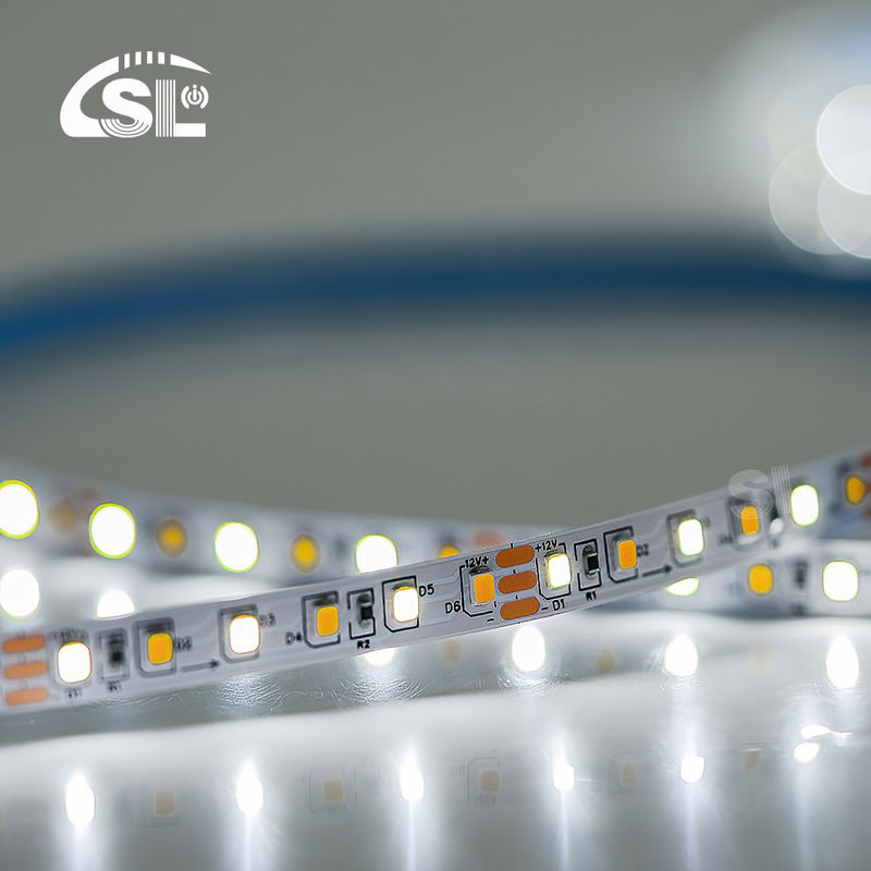 2835 CCT LED ストライプ 120LEDs 双白色色温度 あなたの製品に調整可能