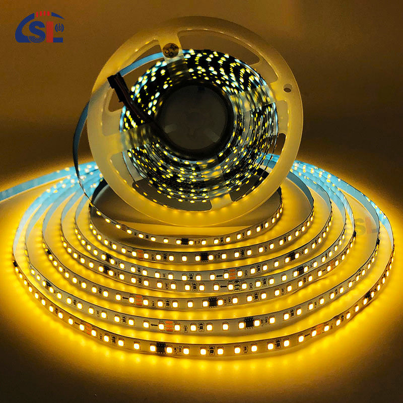 住宅用LEDライトストリップ DC12V 24V SMD2835電板PCB 120Ds 8mm Ra 80 3000K