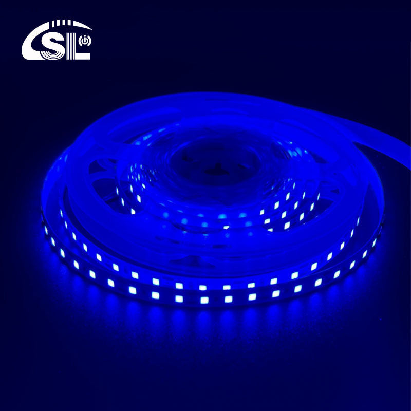 12V24V 8mm 120leds ブルー ダイカットボード 柔軟 SMD2835 LED ストライプライト 屋外装飾用