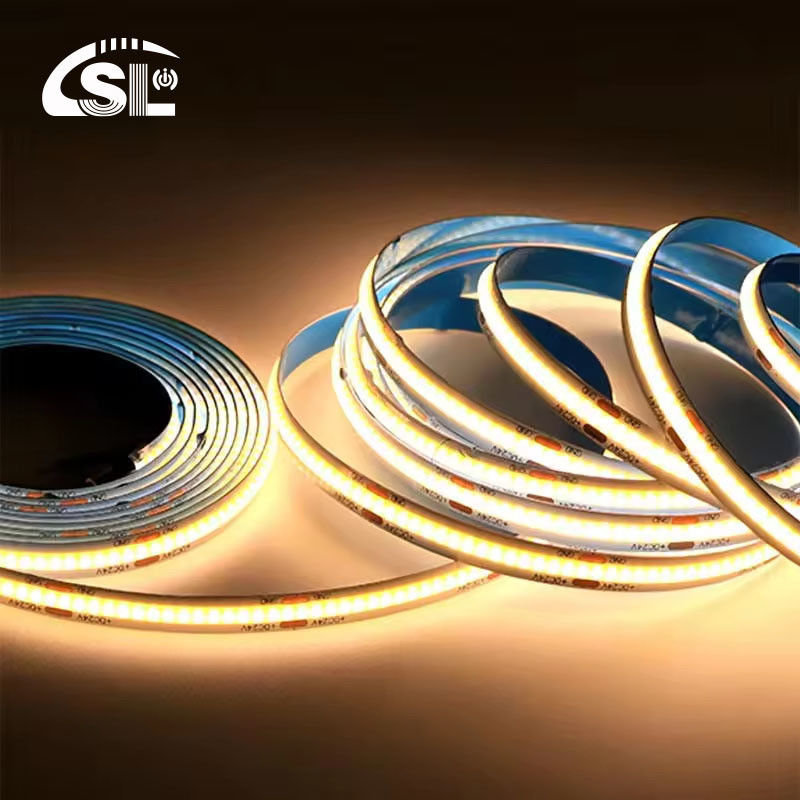 COB LED ストライプライト IP20 8mm 幅 12V24V 320leds 3000K4000K6500K キッチンリビングルーム