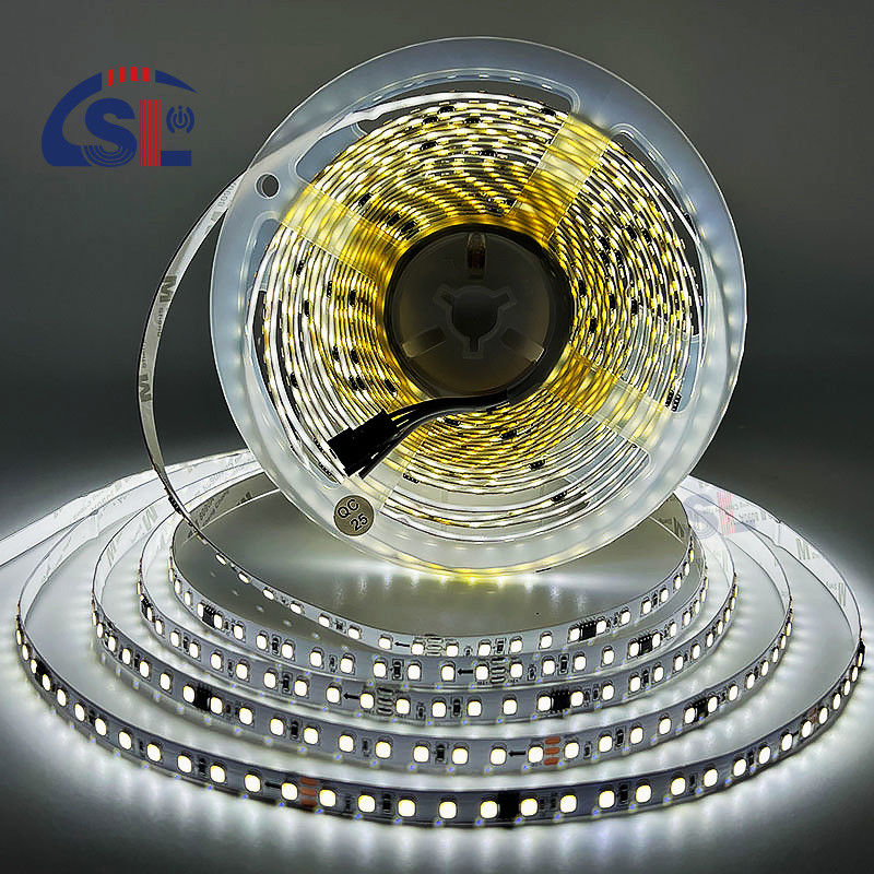 住宅用LEDライトストリップ DC12V 24V SMD2835電板PCB 120Ds 8mm Ra 80 6500K 動作