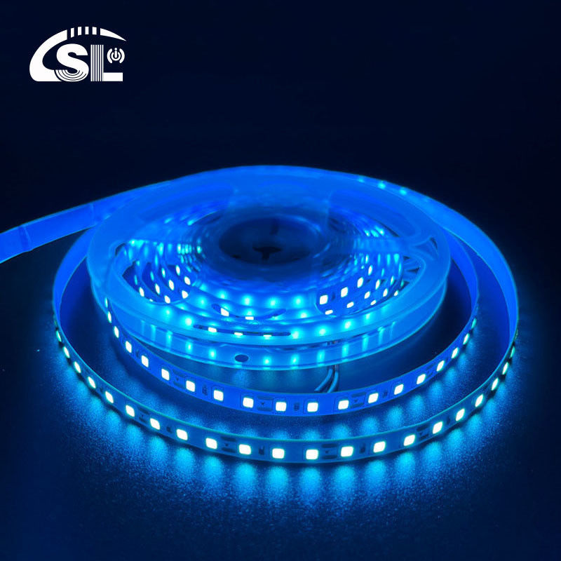 120LED 8mm 12v 24v 氷青色 切断板 SMD2835 LED ストライプライト