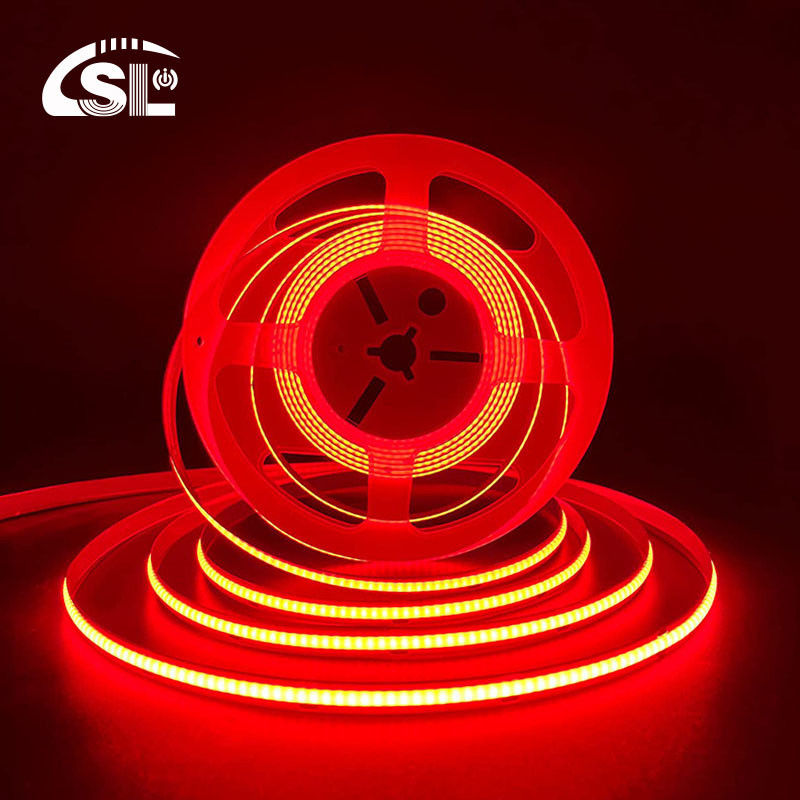 プラスチック素材 COB LED ストライプライト 高光量と作業温度 -20 50C