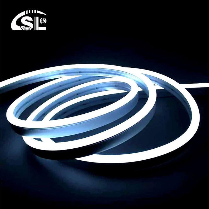 4100K クールホワイト LED ネオンフレックス 24V DC 無線 8x16mm 120LEDs/m IP65 防水