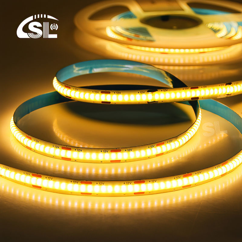 320LED/M 480LED/M 高密度コブ LEDストライプライト 12v 24v 880lm 光流量