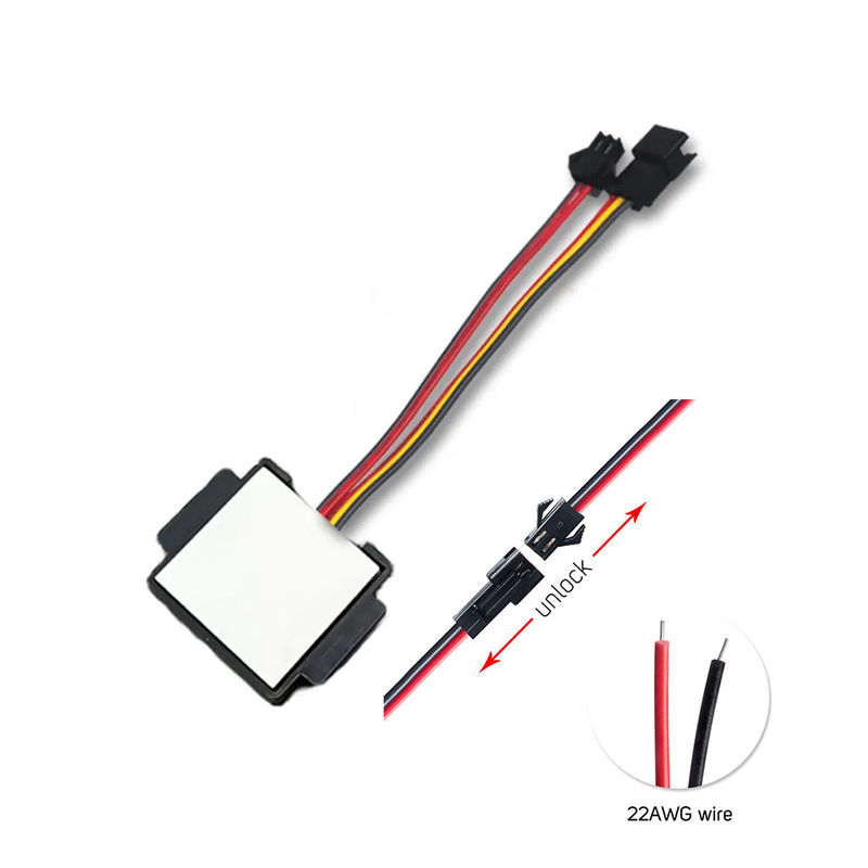 12V 24V 3A LED ミラー タッチセンサー スイッチ 1-6mm 水銀ミラー シングル3色