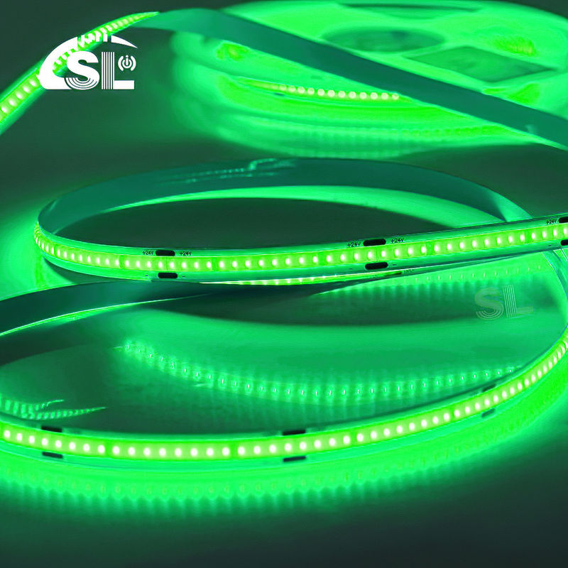 電気プレート COB 24v COB 320Ds 8mm Ra 85 グリーン LEDライトストライプ -20 - 45°C