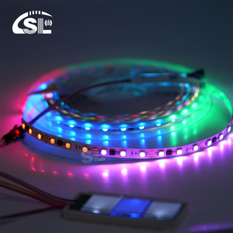 IP20 12V 60led/meter SMD 5050 10M LED RGB 浴室壁用ストライプライト