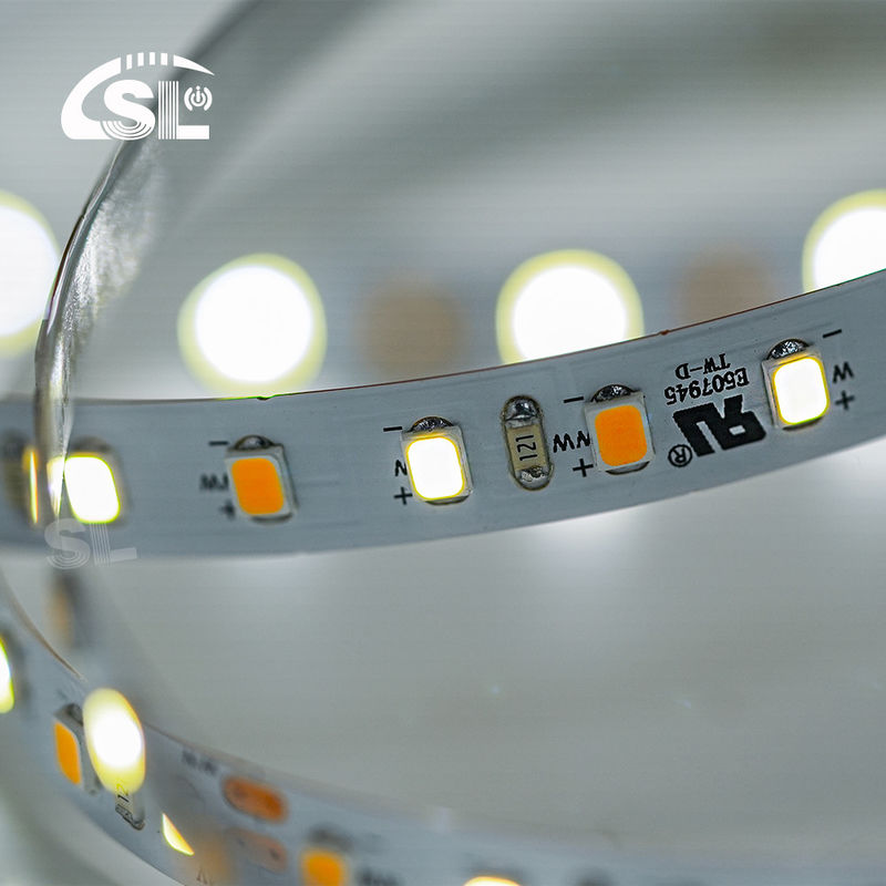 240leds 8mm 12V 24V UL リストド ダブルカラー COB SMD2835 LEDストライプライト 商業用照明