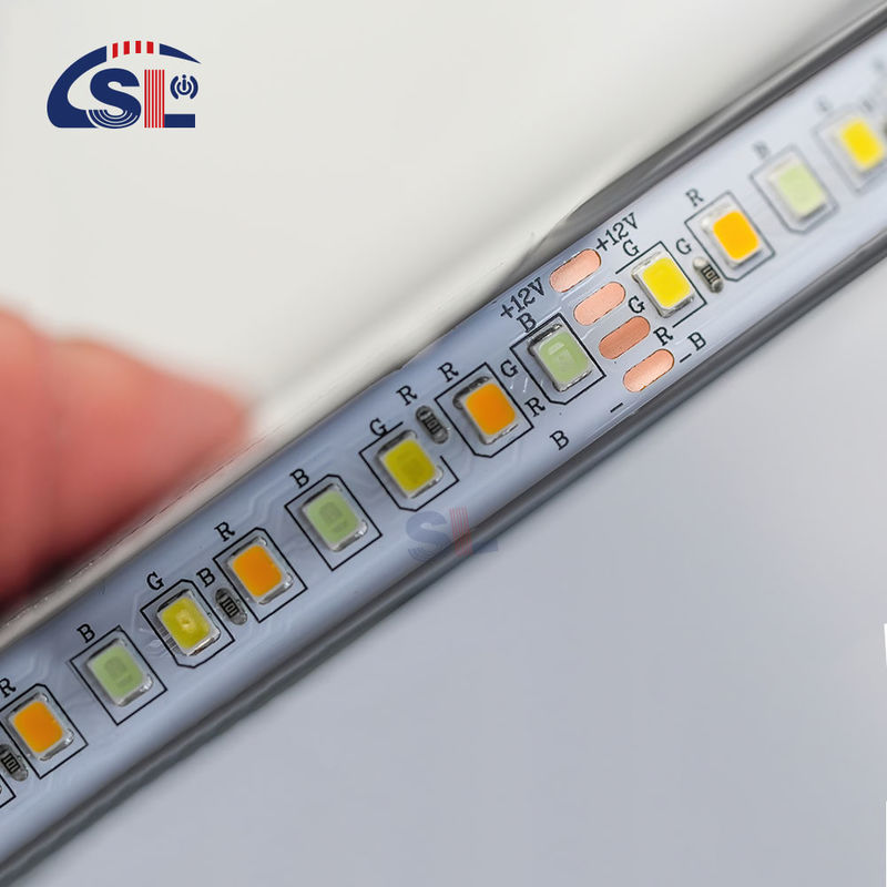 12V SMD2835 LEDライト ストライプ 180 LED 3000k 4000k 6000k バスルームミラー材料