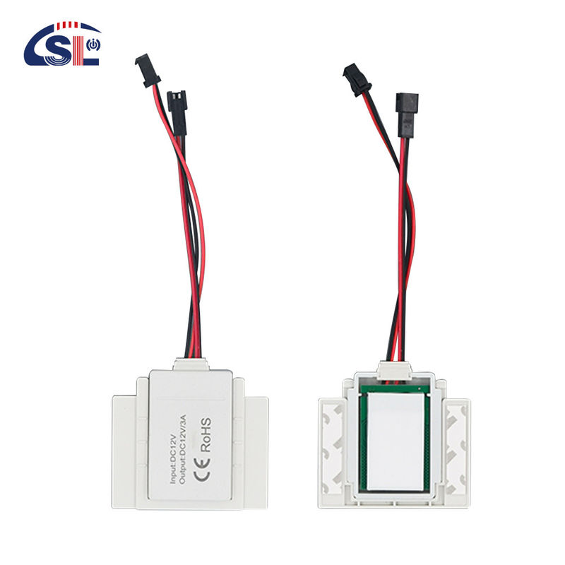 110V 240VAC LED ストライプライトコントローラー スマートミラー用のタッチボタンのウォールスイッチ