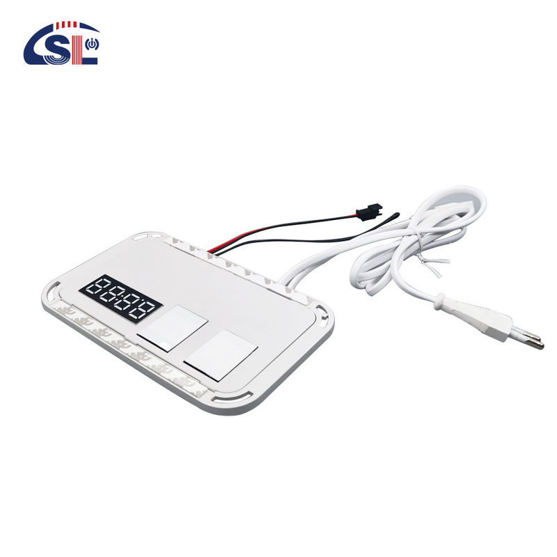 スマートタッチスイッチと時間温度ディスプレイの 12V 5A 60W LED浴室鏡