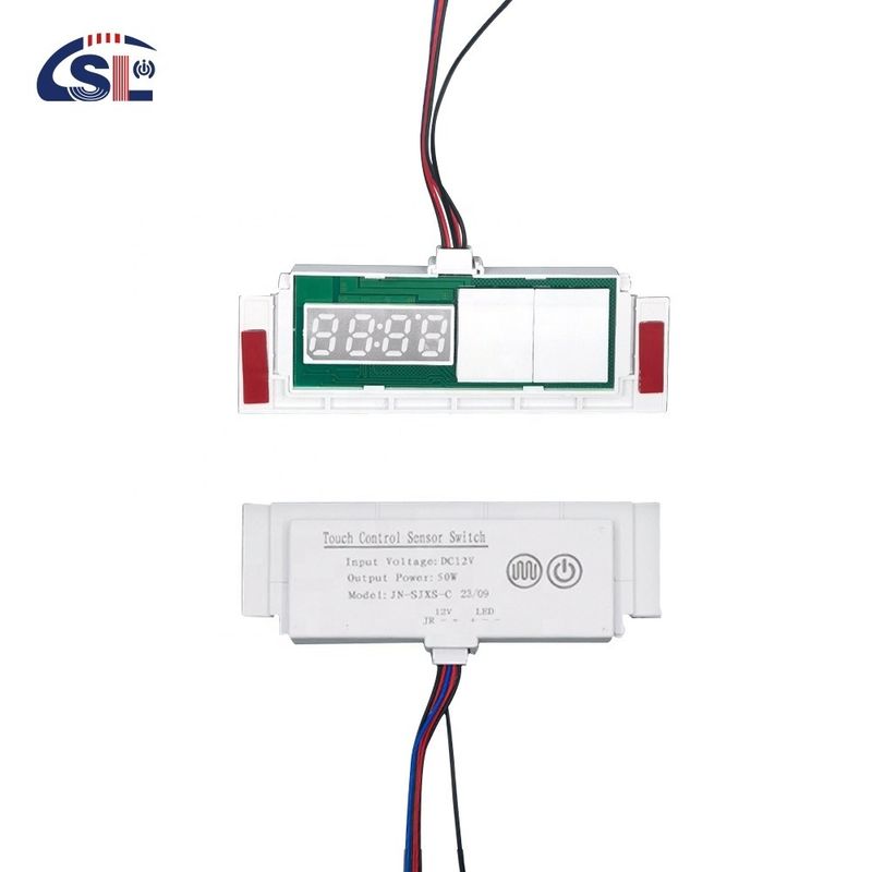 60Wインダクティブスイッチ LEDライトデブガー 時間温度ディスプレイ タッチセンサー ステップレスディマー