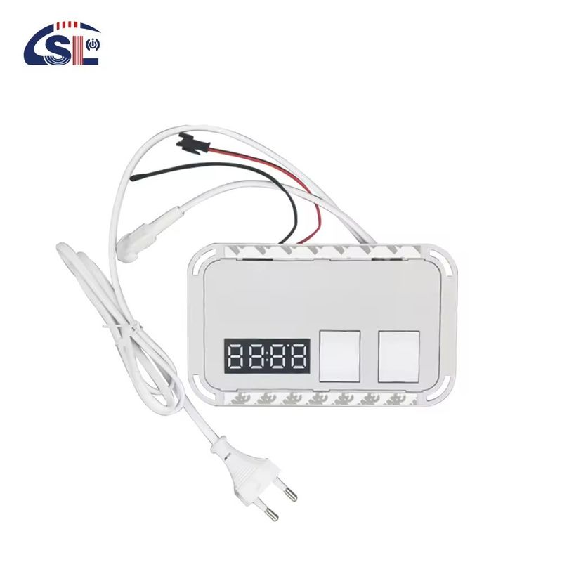 DC12V 5A 60W 単色タッチセンサー スイッチ LED ミラータッチ 時間温度表示