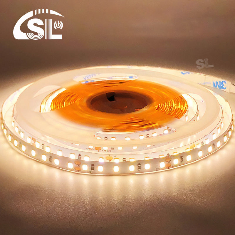 DC12V 24V SMD2835 120D 8mm 4000K Ra70 ダイカットボード LEDライトストライプ バスルームのバニティ鏡